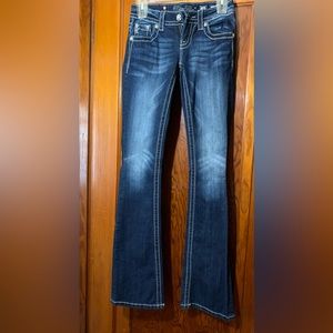 MISS ME low rise bootcut jeans size 24
